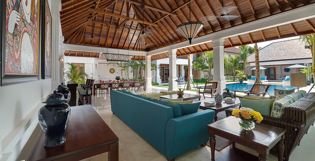 Villa Windu Asri - Grand living pavilion